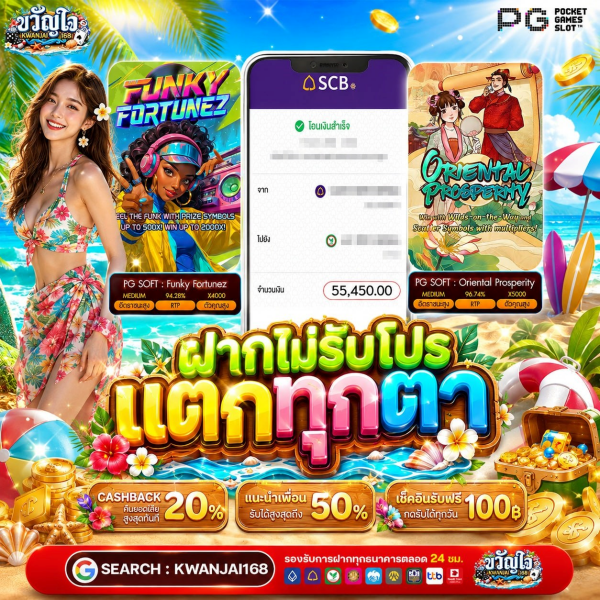 ฝาก 20 รับ 100 วอ เลทถอนไม่อั้น คุ้มกว่านี้ไม่มีอีกแล้ว จัดโปรสุดพิเศษให้สายลุย
